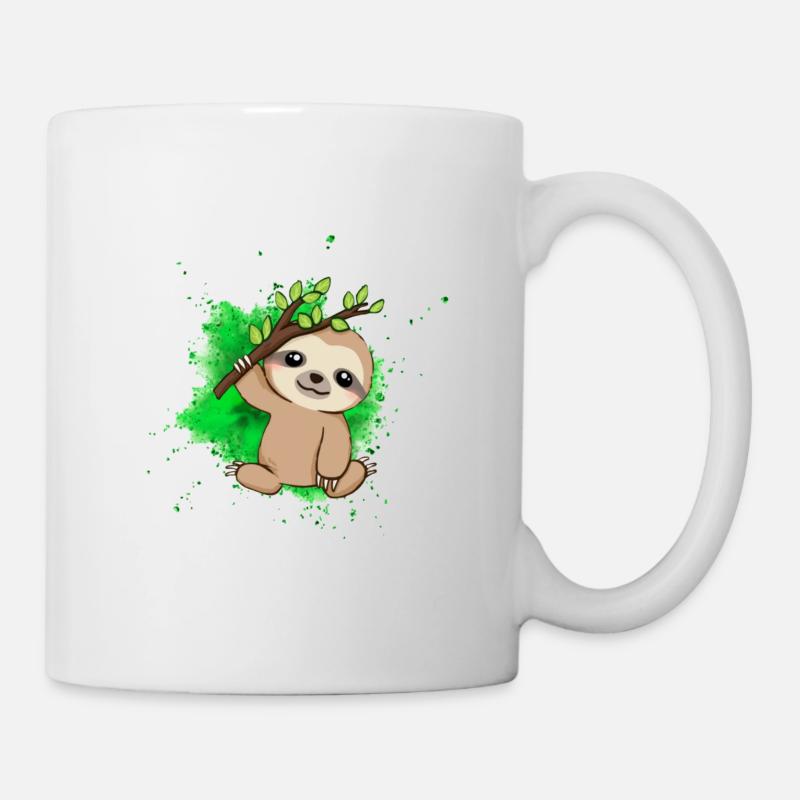 Sloth - Tasse - Weiß