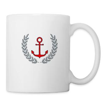 Anchor maritime - Mug - white - Right