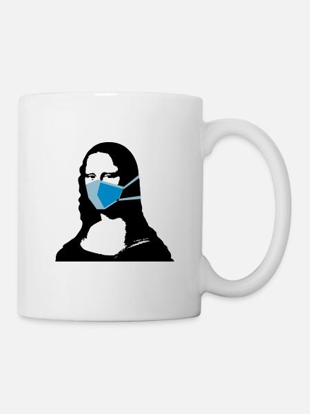 Confined Mona Lisa 1 - Mug - white