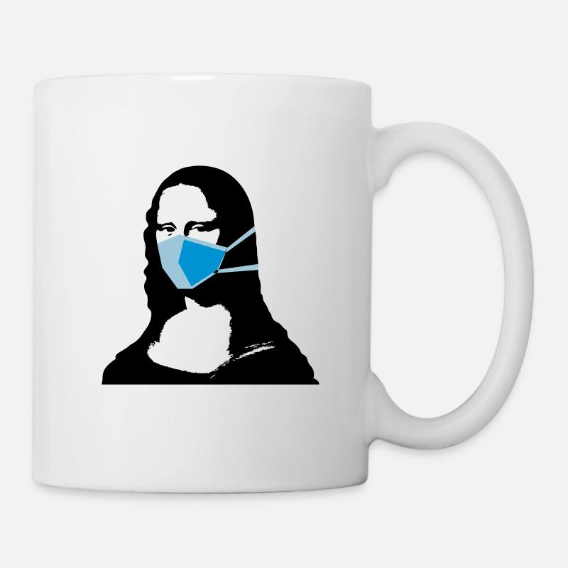 Confined Mona Lisa 1 - Mug - white
