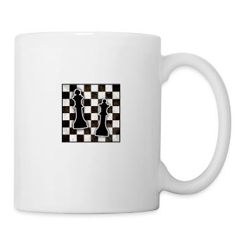 Checkmate - schachmatt - Tasse - Weiß - Rechts