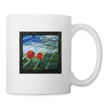 Art de fleurs de lumen - Mug blanc - blanc - Droite