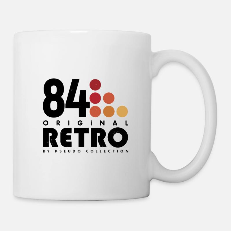 Retro 1984 Pseudo - Tasse - Weiß