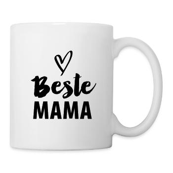 Meilleure maman - Mug blanc - blanc - Droite