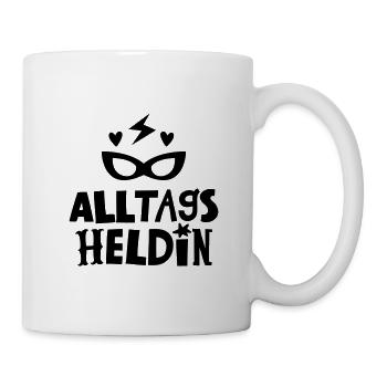 Heroine of everyday life - Mug - white - Right