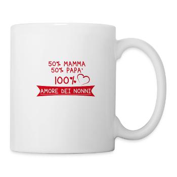 Großeltern lieben - Tasse - Weiß - Rechts