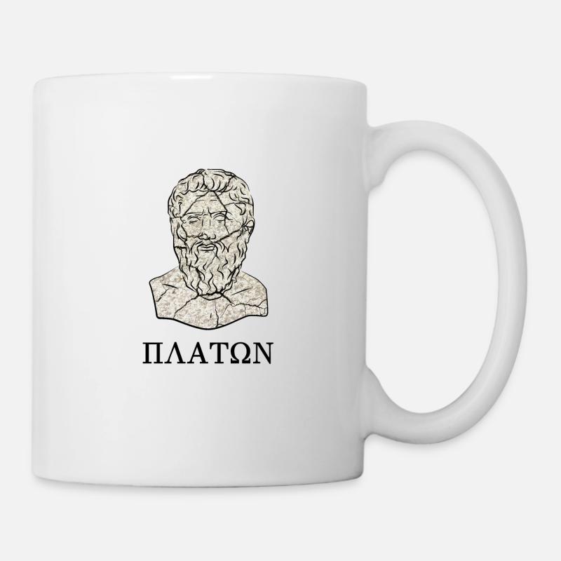 Platon - Mug blanc - blanc