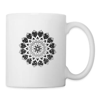 Mandala - Mug blanc - blanc - Droite