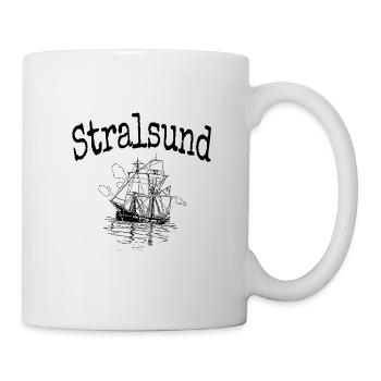 Stralsund Schiff - Tasse - Weiß - Rechts