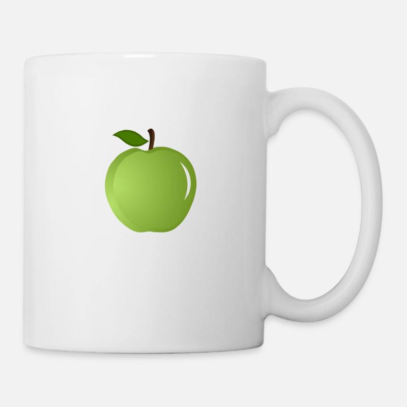 Pomme - Mug blanc - blanc