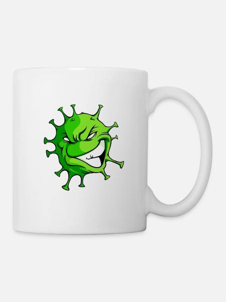 Wildvirus - Tasse - Weiß