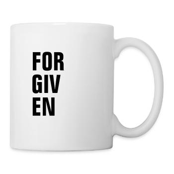 VERGEBEN - Christian - Tasse - Weiß - Rechts