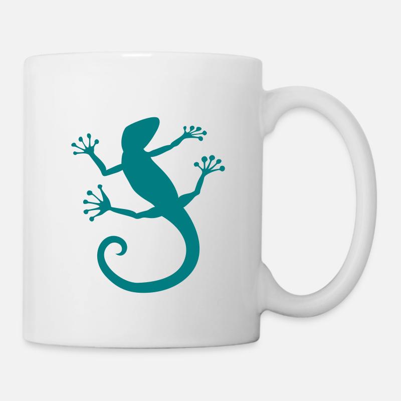 Power animal lizard - Mug - white