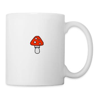 Lucky or fly agaric - Mug - white - Right