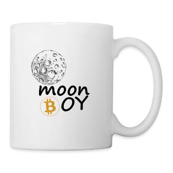 Crypto T-Shirt - Moon Boy - Mug - white - Right