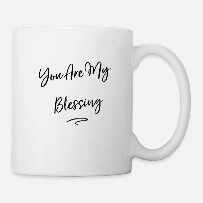 Tu es ma bénédiction - Mug blanc - blanc