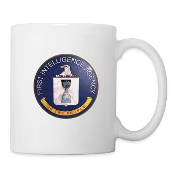 Première agence de renseignement du peuple - Mug blanc - blanc - Droite