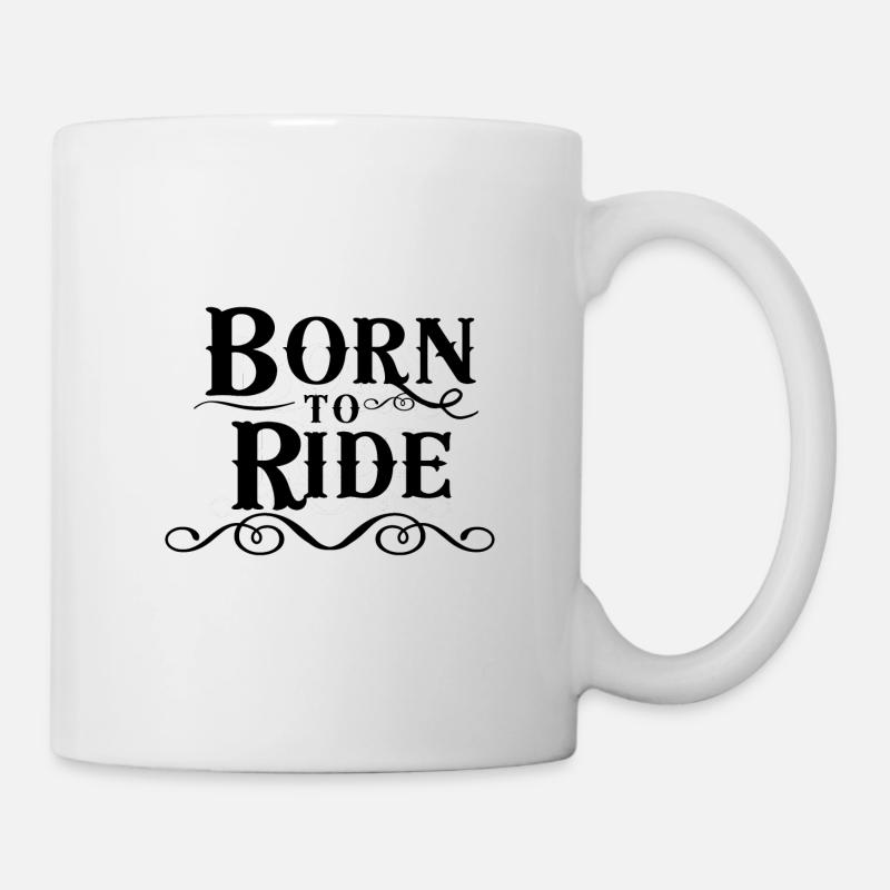 Born To Ride New - Mug - white