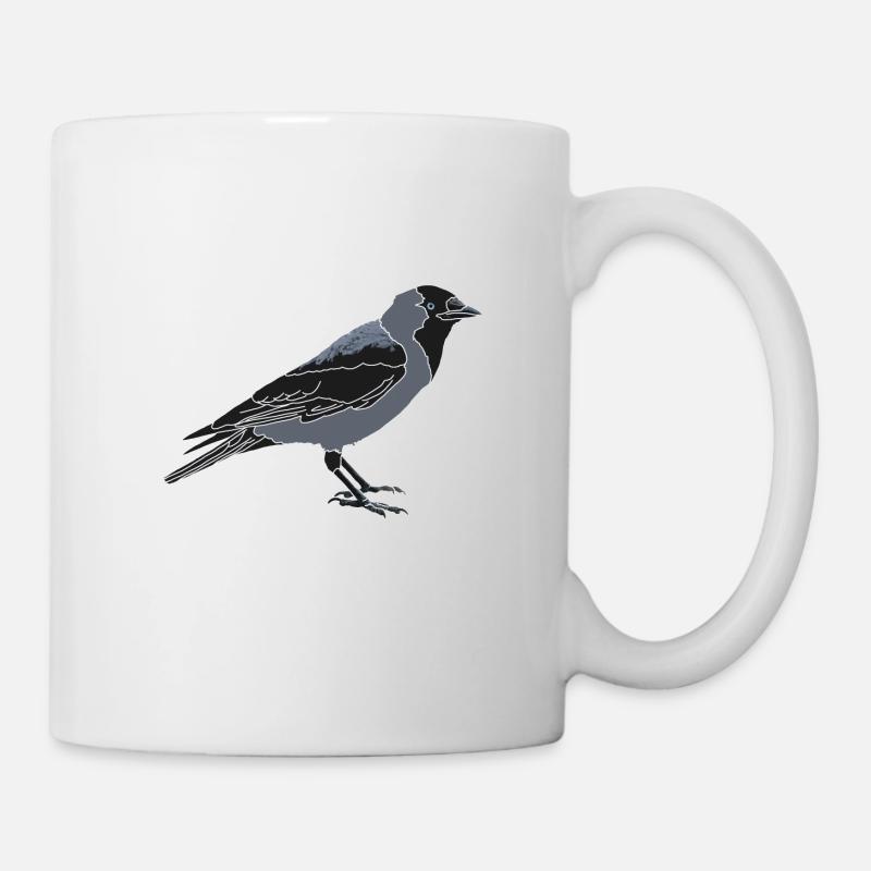 Dohle - Tasse - Weiß