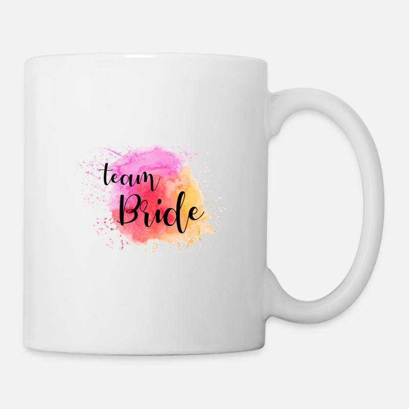 Team Bride JGA - Tasse - Weiß