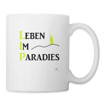 LIP Vie au paradis, cercle de la lèvre Monument Hermann - Mug blanc - blanc - Droite