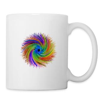 Cool design coloré estivale Cool Cool Yeux Cool - Mug blanc - blanc - Droite