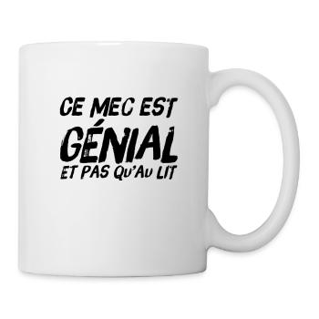 Ce mec est génial sexe anniversaire humour drôles - Mug blanc - blanc - Droite