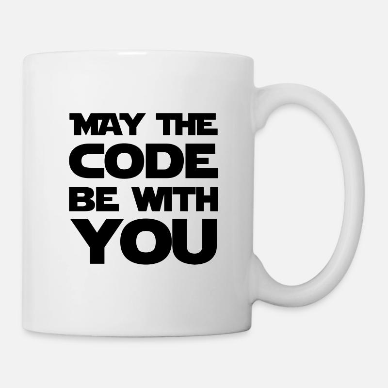 May the code be with you - Mug blanc - blanc