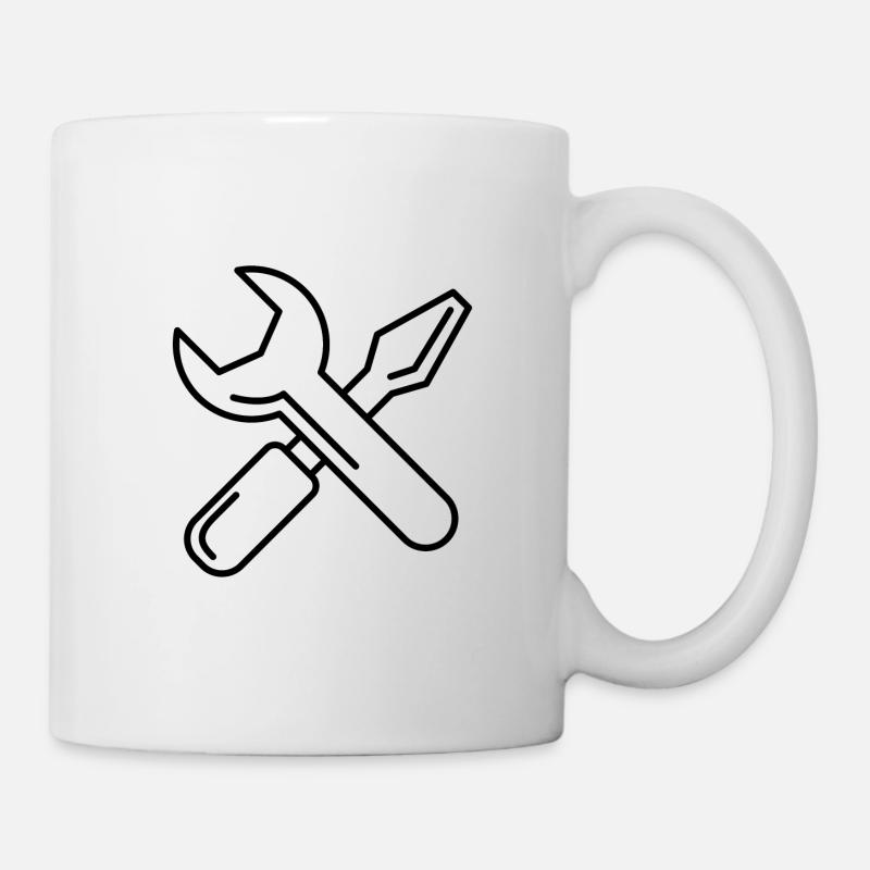 Réparation - Mug blanc - blanc