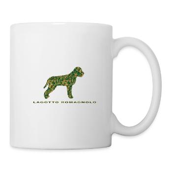 Lagotto Romagnolo - Tasse - Weiß - Rechts