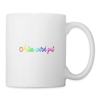 Alles wird gut - Tasse - Weiß - Rechts