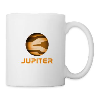 Jupiter - Tasse - Weiß - Rechts