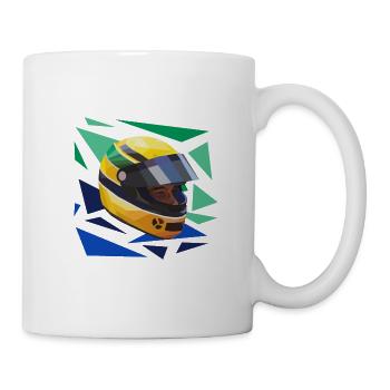 Ayrton Senna do Brasil - Mug - white - Right