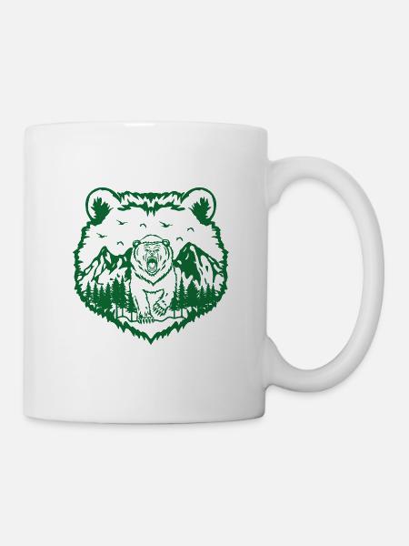 Grizzly Bear | Alaska | wilderness - Mug - white