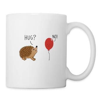 Hug? No! - Mug - white - Right