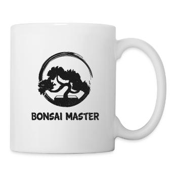 Cadeau de plantation d'arbres japonais Bonsai Master Cool - Mug blanc - blanc - Droite