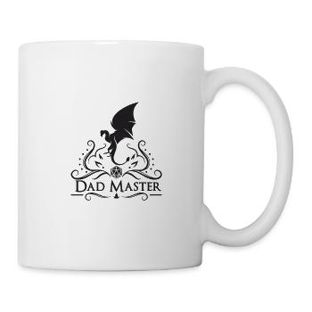 Dad master - RPG fan de jeux de rôle - Mug blanc - blanc - Droite
