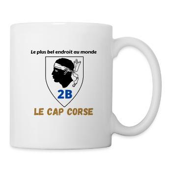 T-shirt Corse Le Cap Corse cadeau anniversaire - Mug blanc - blanc - Droite
