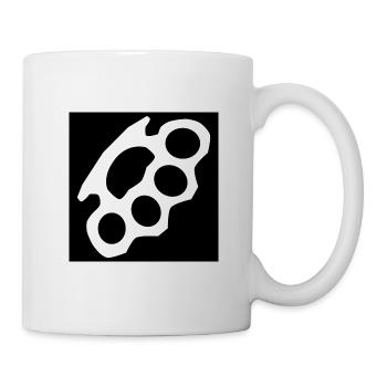 C’est un coup de poing - Mug blanc - blanc - Droite