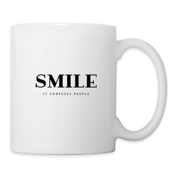 Smile saying / quote - Mug - white - Right