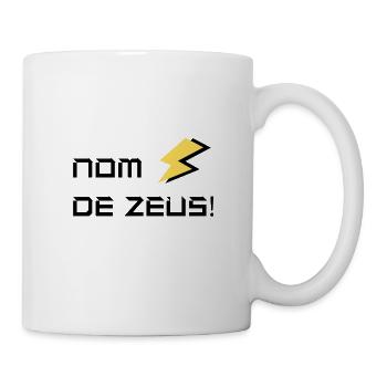NAME of ZEUS! - Mug - white - Right