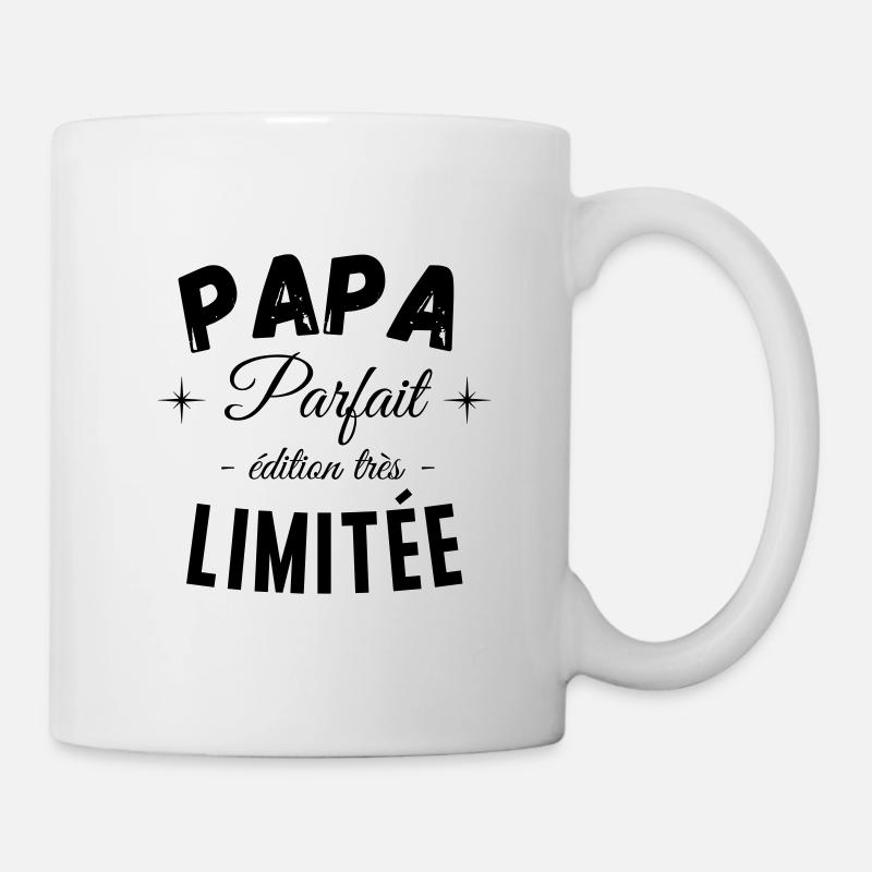 Papa parfait, édition très limitée - meilleur papa - Mug blanc - blanc