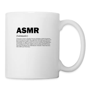 Definition ASMR - Tasse - Weiß - Rechts