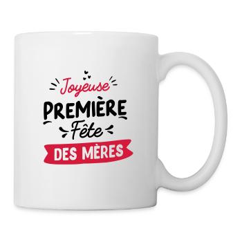 Première fête des meres - Mug blanc - blanc - Droite