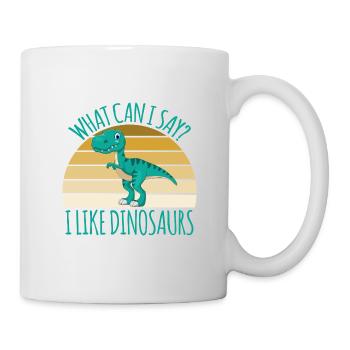 Dino Dinosaur Prehistoric Lizard - Mug - white - Right