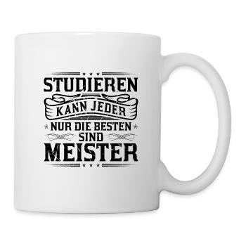 Handwerker Meister - Tasse - Weiß - Rechts