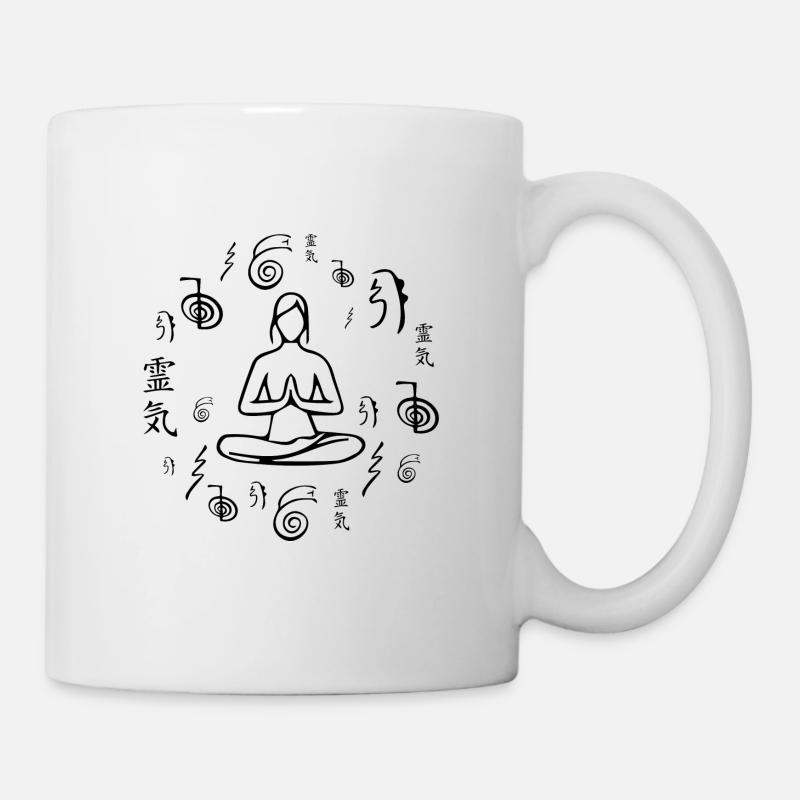 Reiki Meister - Tasse - Weiß
