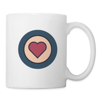 facteur cardiaque - Mug blanc - blanc - Droite