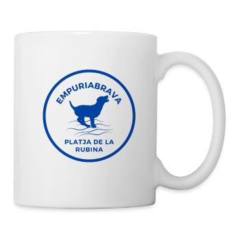 Empuriabrava Dog Beach Platja de la Rubina - Mug - white - Right