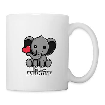 Cadeau de Saint-Valentin pour les couples - Mug blanc - blanc - Droite